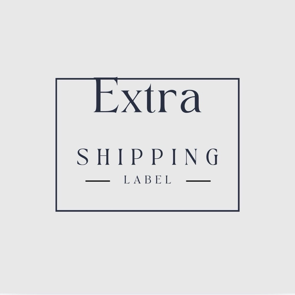 Extra Shipping Label
